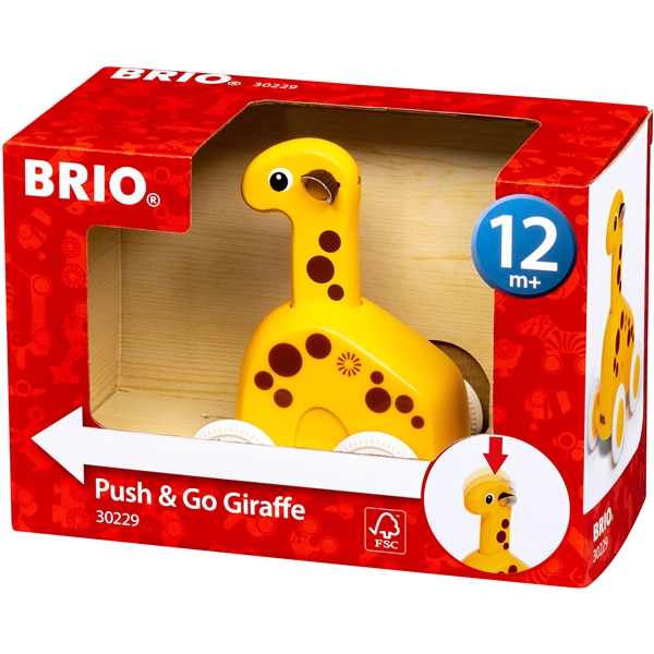 BRIO 30229 Push & Go Sjiraff (Bilde 5 av 6)