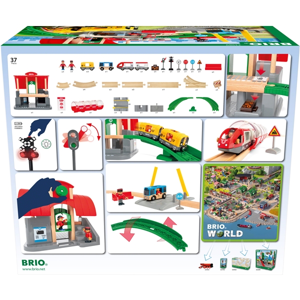 BRIO 33989 Sentralstasjon-sett (Bilde 9 av 9)