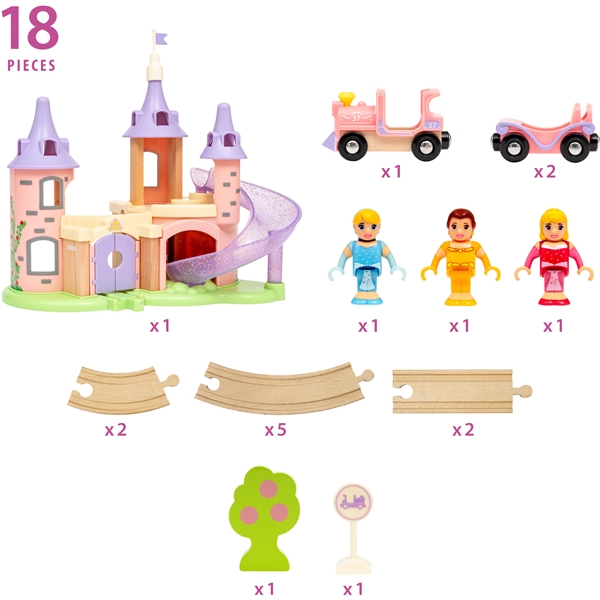 BRIO 33312 Disneyprinsessa Slott (Bilde 2 av 8)