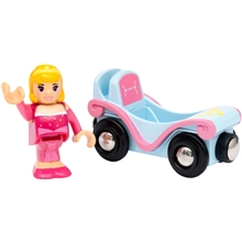 BRIO 33314 Disneyprinsesse Tornerose og Vogn