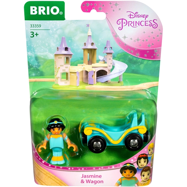 BRIO 33359 Disneyprinsesse Jasmine og Vogn (Bilde 2 av 3)