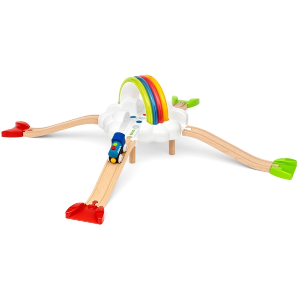 BRIO 36002 My First Railway Light Up Rainbow Set (Bilde 1 av 9)