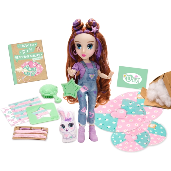 BeKind Daisy miljøvennlig dukke med DIY-lek (Bilde 1 av 4)