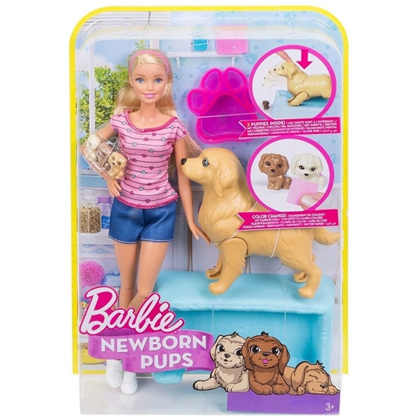 Barbie Nyfødte Valper (Bilde 2 av 4)