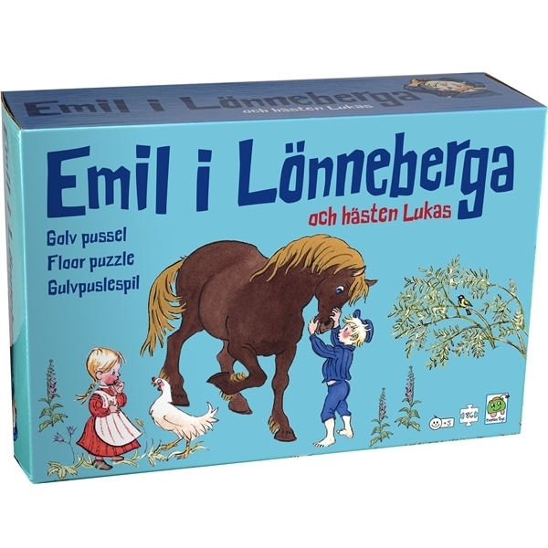 Emil fra Lønneberg Golvpuslsepill med Hesten Lukas (Bilde 2 av 2)