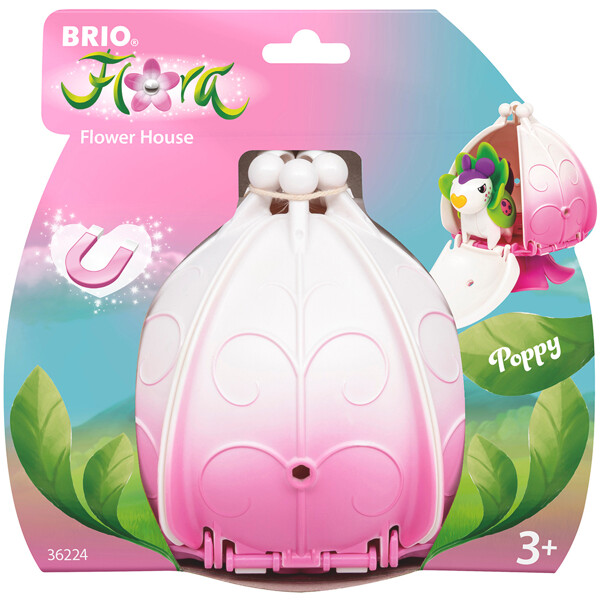 BRIO 36224 Flora Poppy Flower House (Bilde 1 av 6)