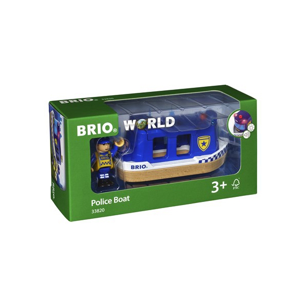 BRIO 33820 Politibåt (Bilde 2 av 4)