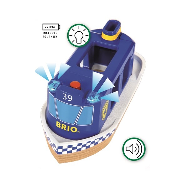 BRIO 33820 Politibåt (Bilde 4 av 4)