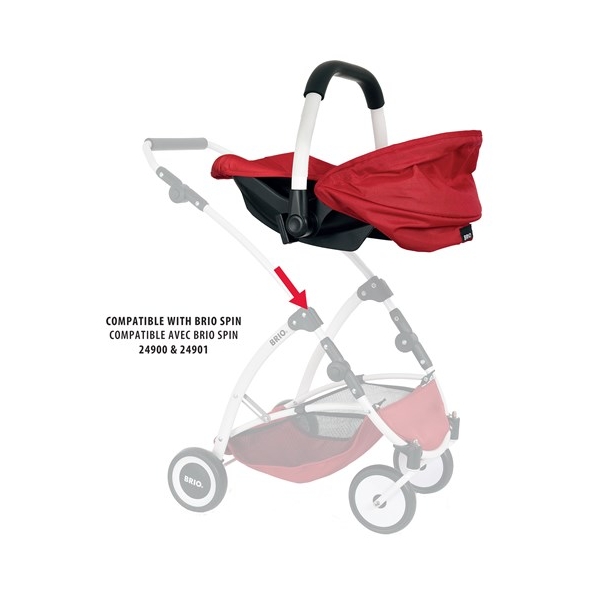 BRIO Spin Babybeskyttelse Rød (Bilde 6 av 7)