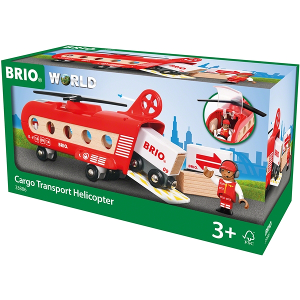 BRIO World - 33886 Transporthelikopter (Bilde 4 av 4)