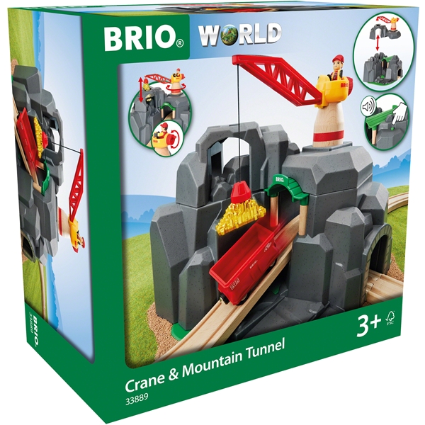 BRIO World - 33889 Gullgruve med kran (Bilde 2 av 5)