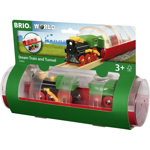BRIO 33892 Steam Train & Tunnel (Bilde 3 av 3)