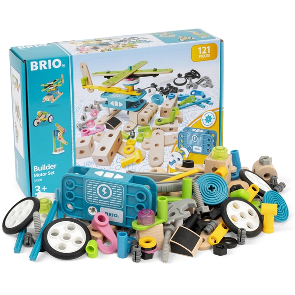 BRIO Builder 34591 Motor Sett (Bilde 1 av 5)