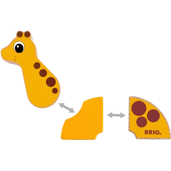 BRIO 30284 Magnetisk Elefant & Giraff (Bilde 4 av 6)
