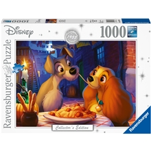 Puslespill 1000 Deler Lady and The Tramp