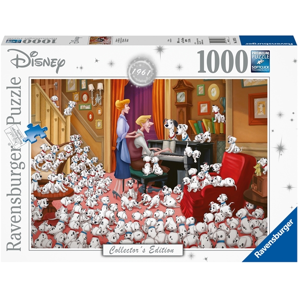 Puslespill 1000 Deler 101 Dalmatians