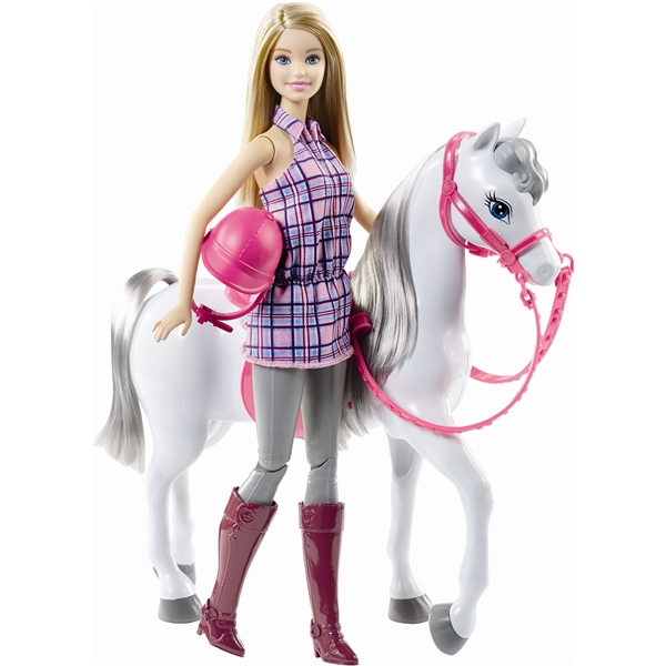 Barbie Rytter med Hest (Bilde 1 av 4)