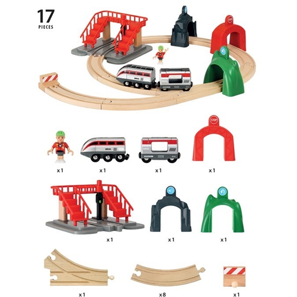 BRIO World 33873 Smart Tech Engine Action Tunnels (Bilde 5 av 5)