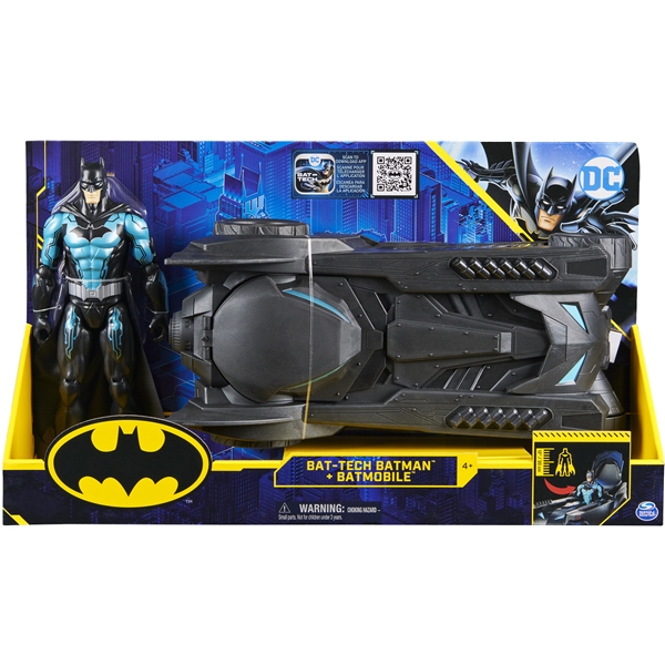 Batman Value Batmobile med 30 cm figur (Bilde 1 av 3)
