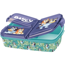 Bluey Matboks med 3 rom, 18 x 13 cm