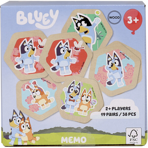 Bluey Barnespill Memo (Bilde 4 av 4)