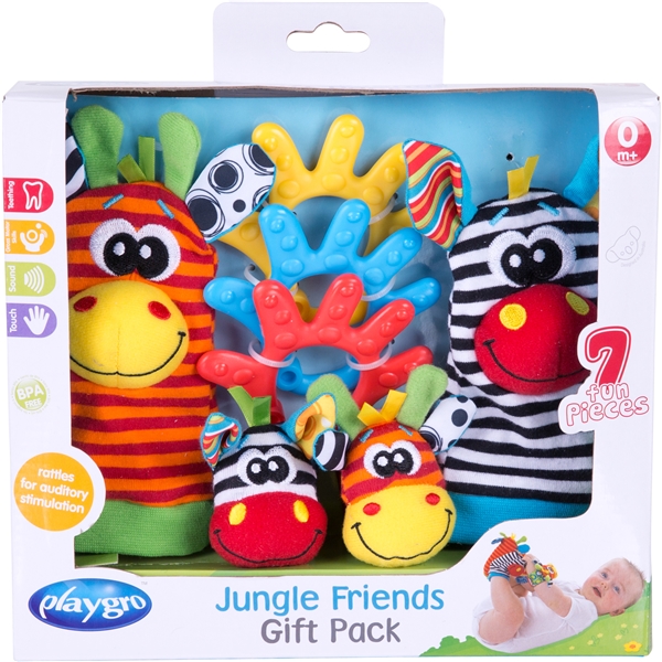 Playgro Jungle Friends Gift Pack (Bilde 1 av 5)