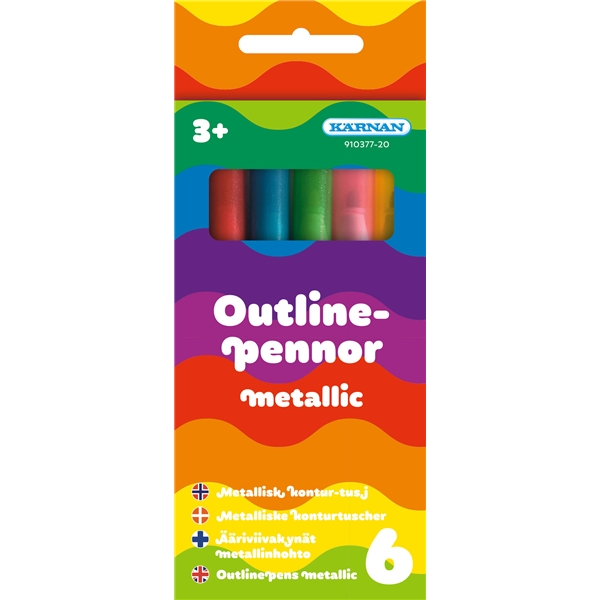 Outline-penner Metallic