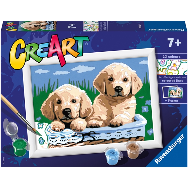 CreArt Cute Puppies (Bilde 1 av 3)