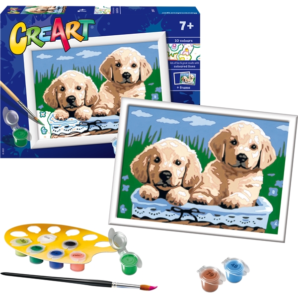 CreArt Cute Puppies (Bilde 2 av 3)