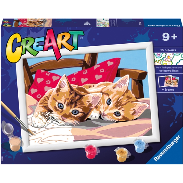 CreArt Two Cuddly Cats (Bilde 1 av 6)