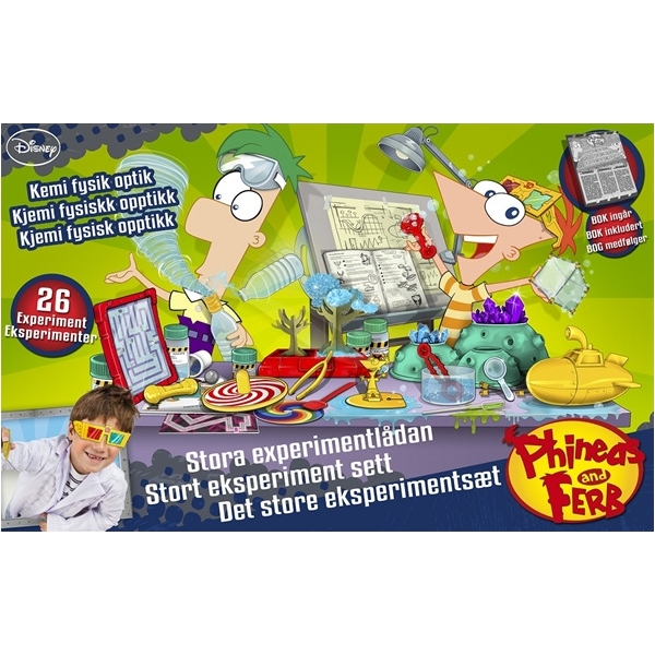 Phineas & Ferb Store Eksperimenteske (Bilde 1 av 2)