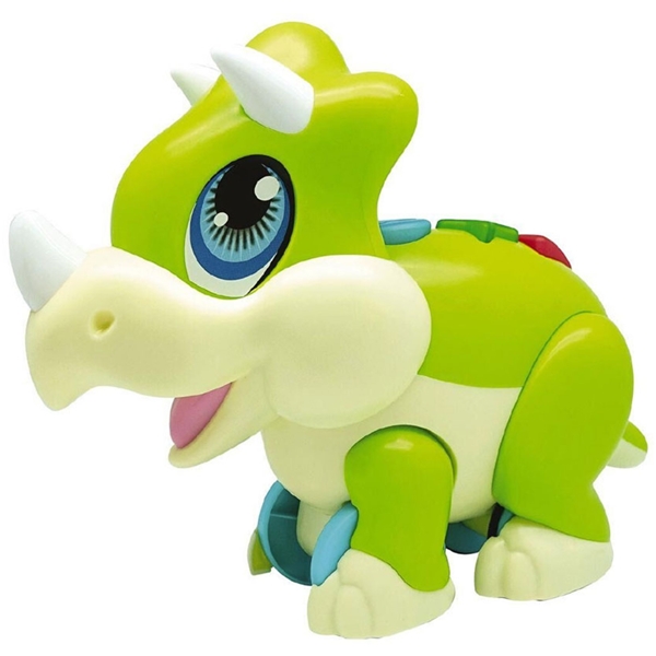 Dragon-I Triceratops Junior Megasaur Push & Play (Bilde 1 av 3)
