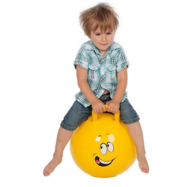 Gerardo Toys Jumpy Hoppeball Gul (Bilde 3 av 3)