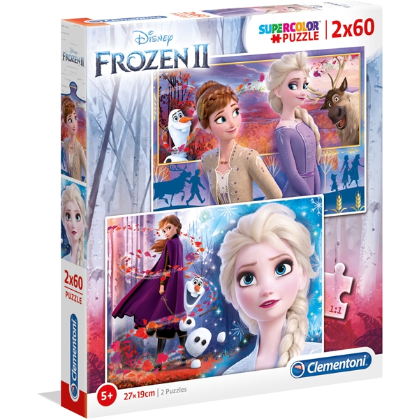 Puslespill Frozen 2 2 x 60