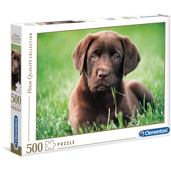Puslespill 500 Deler Chocolate Puppy