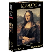 Puslespill 1000 Deler Museum Leonardo Mona Lisa