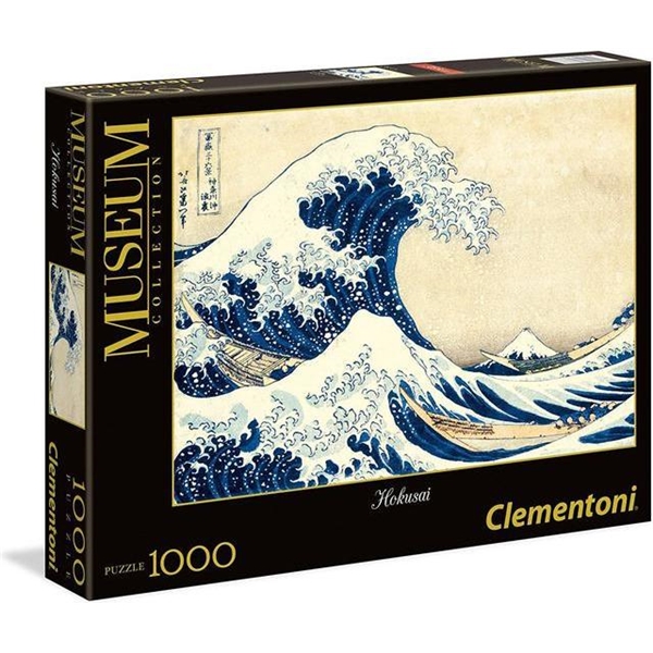 Puslespill 1000 Deler Museum Hoksau The Great Wave (Bilde 1 av 2)