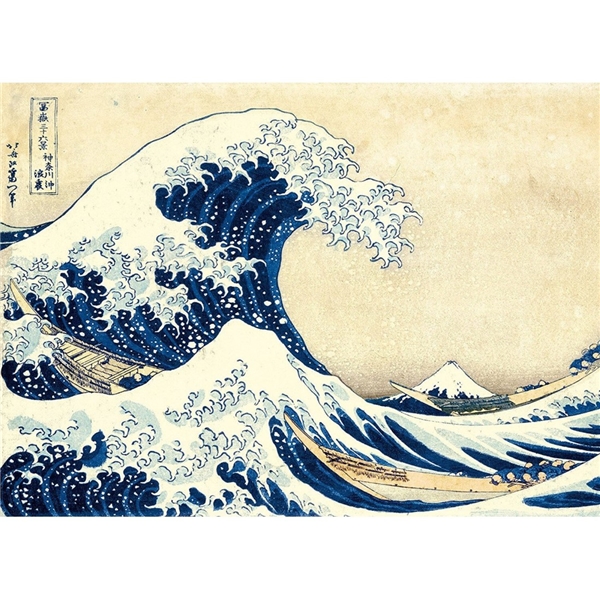 Puslespill 1000 Deler Museum Hoksau The Great Wave (Bilde 2 av 2)