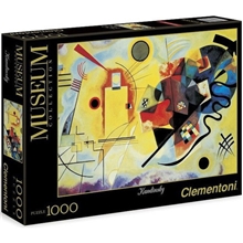 Puslespill 1000 Deler Kandinsky Yellow-Red-Blue