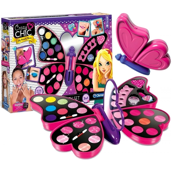 Crazy Chic Butterfly Beauty Set 4 in 1 (Bilde 1 av 4)