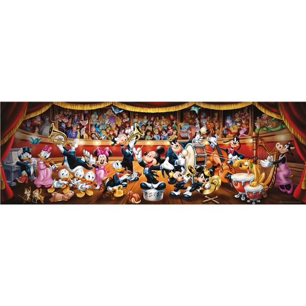 Puslespill 1000 Deler Panorama Disney Orchestra (Bilde 2 av 2)
