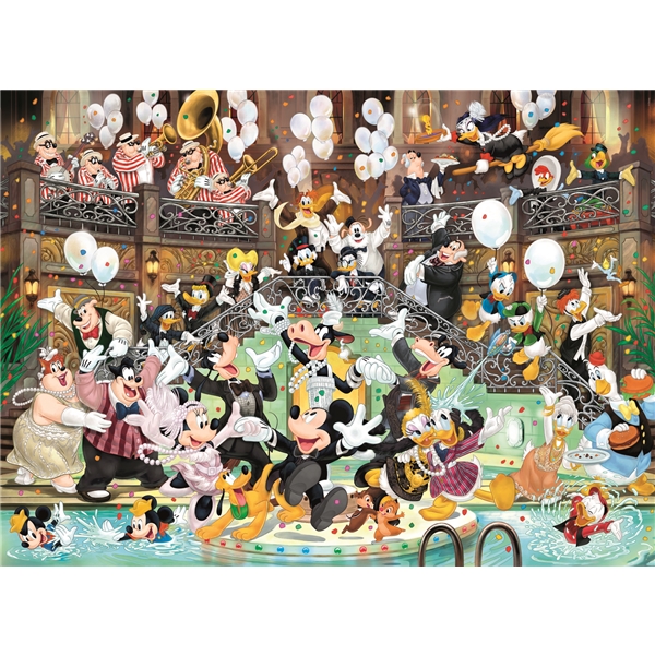 Puslespill 1000 Deler Mickey 90 Celebration (Bilde 2 av 2)