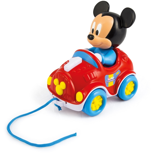 Clementoni Baby Pull Along Baby Mickey Car (Bilde 2 av 2)