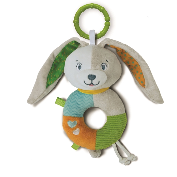 Clementoni Baby Soft Rattle Lovely Bunny (Bilde 1 av 4)