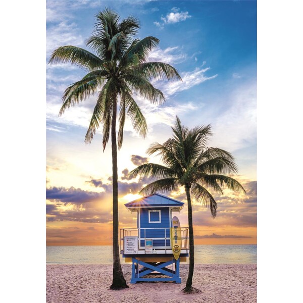 Puslespill 500 Biter CB Miami Beach Florida (Bilde 2 av 3)