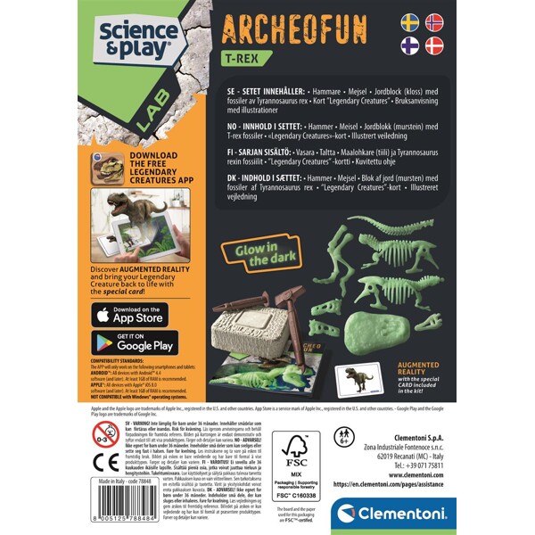 Science & Play: Gravsett T-Rex (Bilde 3 av 3)