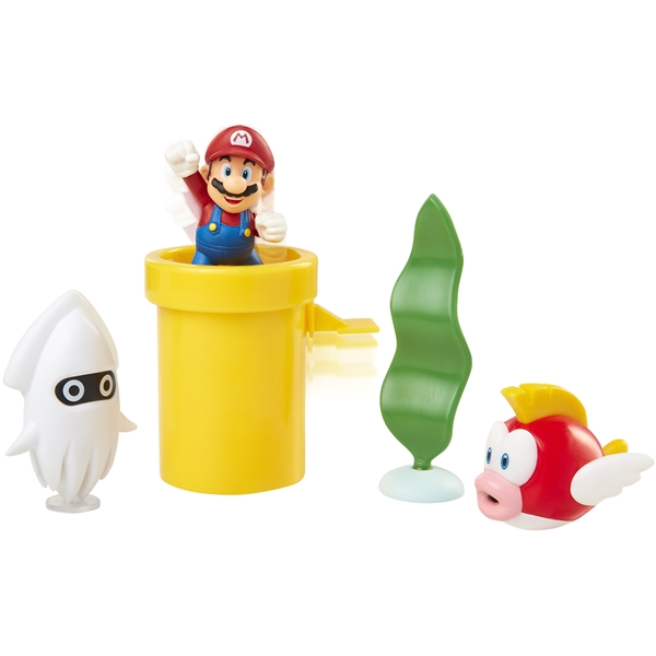 Super Mario Diorama Set Undervann (Bilde 2 av 2)