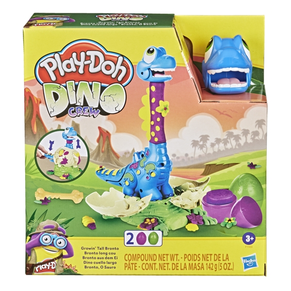 Play-Doh Dino Crew Hatchin' Brontosaurus (Bilde 1 av 2)