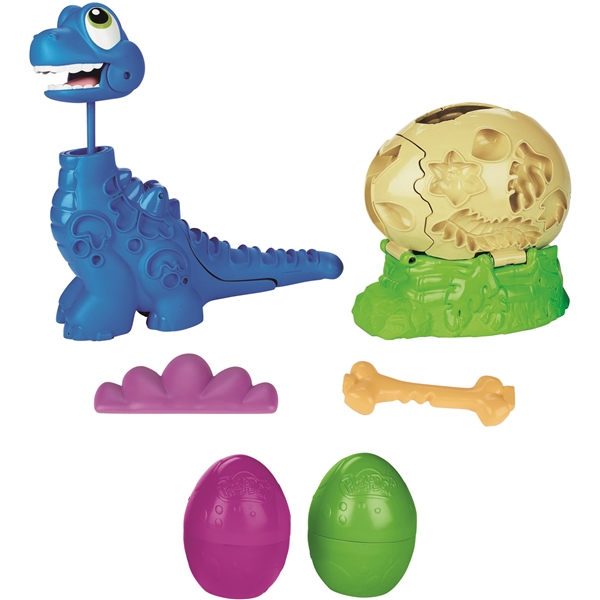 Play-Doh Dino Crew Hatchin' Brontosaurus (Bilde 2 av 2)