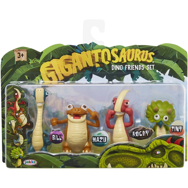 Gigantosaurus Figure 4-Pack (Bilde 1 av 6)